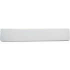 Modular Vanity Tops 3-1/2 In. H x 22 In. L Solid White Cultured Marble Side Splash, Universal Image 2