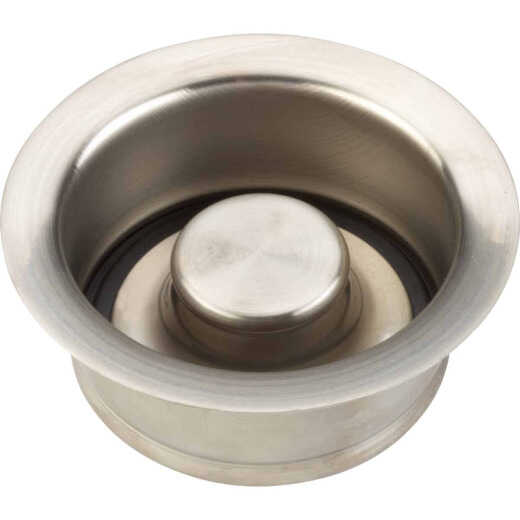 Do it Brushed Nickel Brass Disposer Flange and Stopper