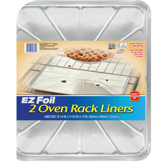 EZ Foil 15.75 In. x 18.25 In. Oven Rack Liner (2-Count)