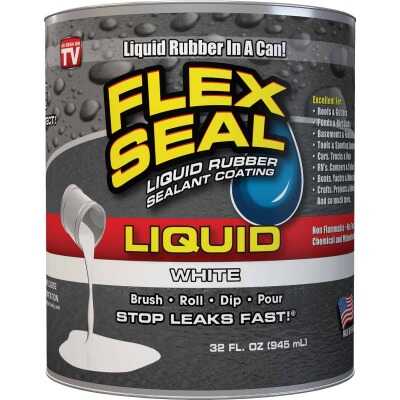 FLEX SEAL 1 Qt. Liquid Rubber Sealant, White